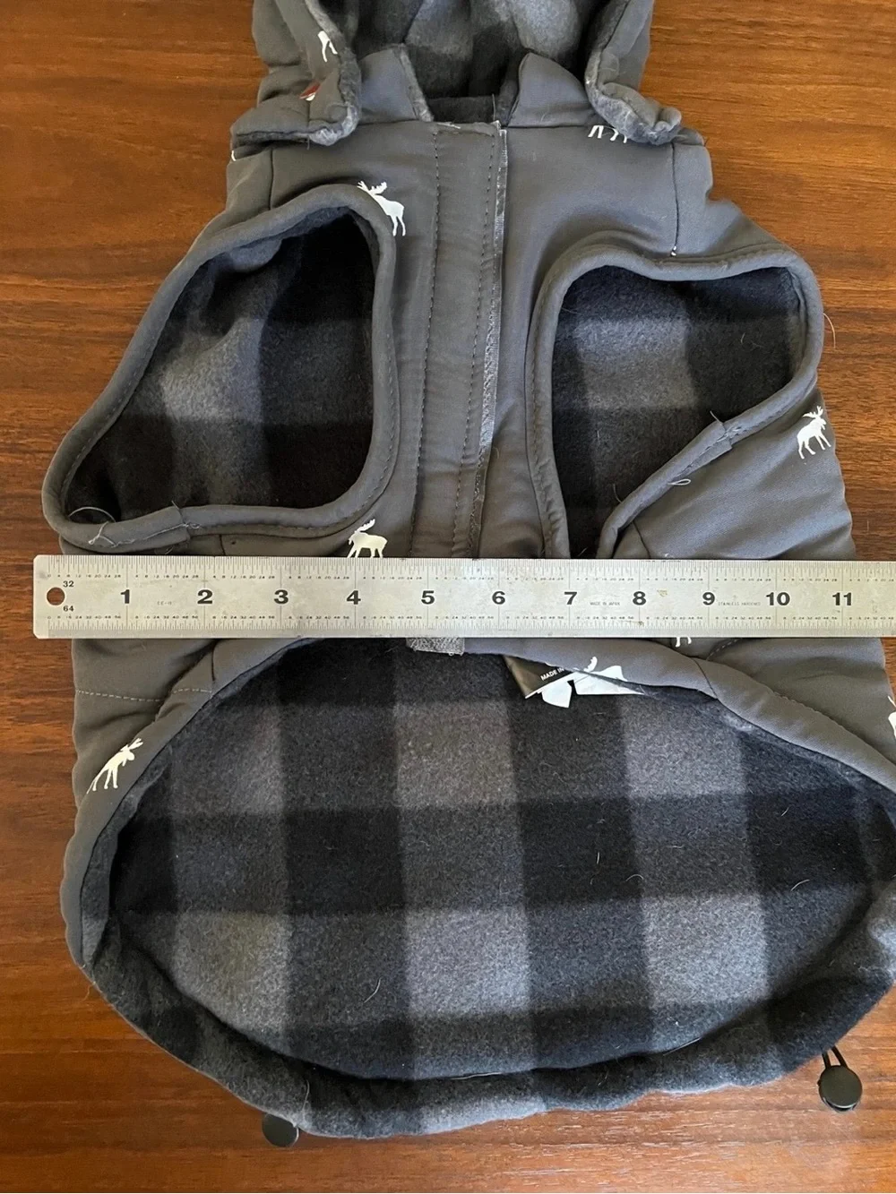 Size medium Dog puffer jacket